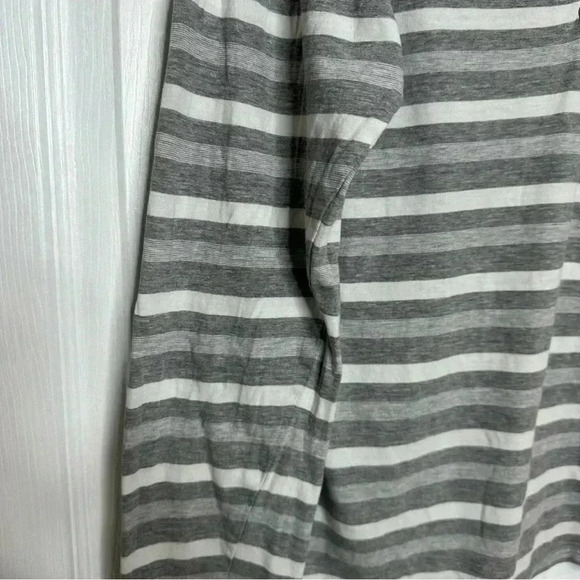 Stockhomme Evolution Shirt Stripes Front Pocket Grey & White Size Small - Picture 2 of 16